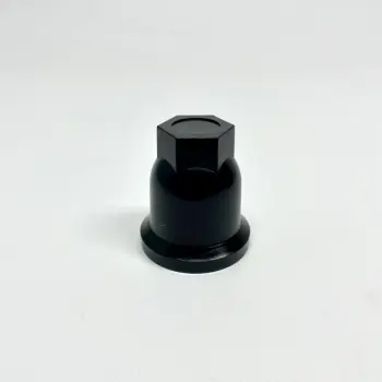 Колпачок на колесную гайку 33 пластиковый черного цвета