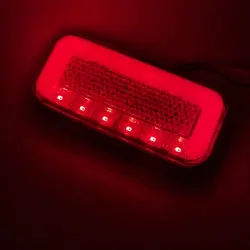 Габаритный фонарь светодиодный комбинированный красный 24В