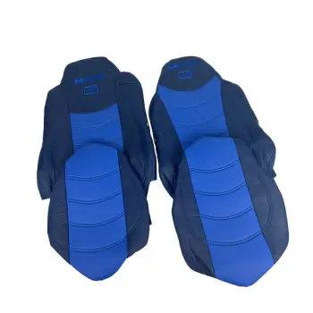 Набор чехлов для сидений MAN TGX E5 синего цвета