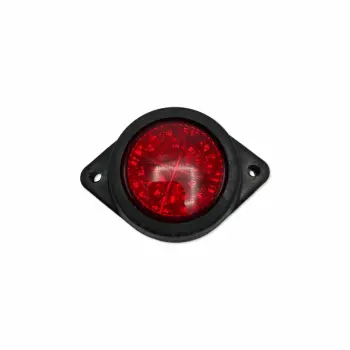 Габаритный фонарь светодиодный красный 4LED 24V