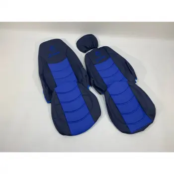Набор чехлов для сидений SCANIA R-G 420 (все низкие) синего цвета