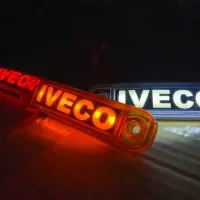 Габаритный фонарь светодиодный 24В с надписью IVECO